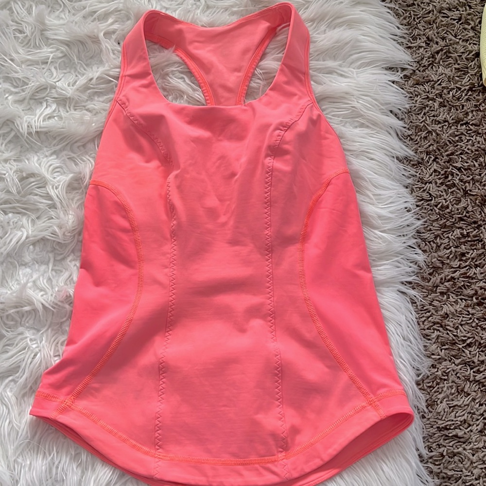 Pink tank top